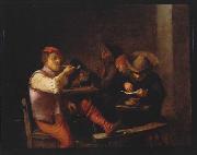 Smokers in an Inn.